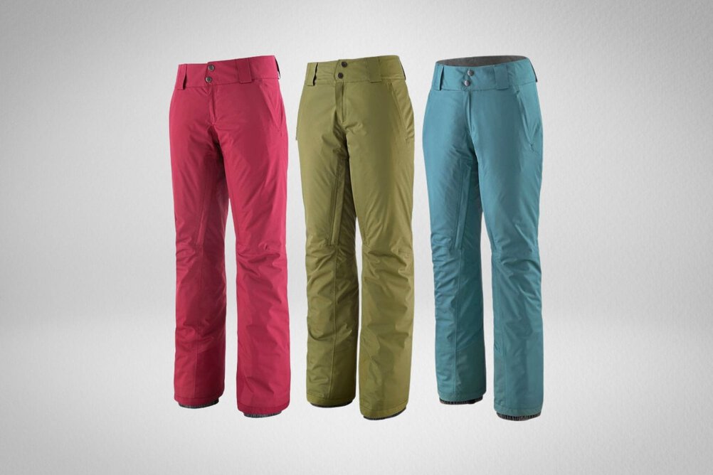 Patagonia snow pants top